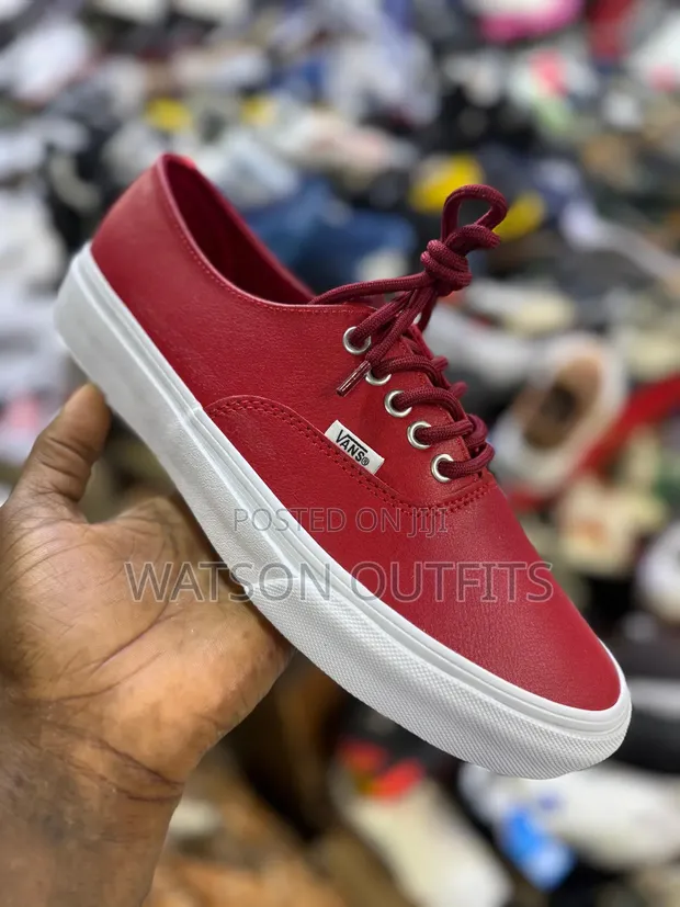 Vans Leather Sneakers - Men's - 1