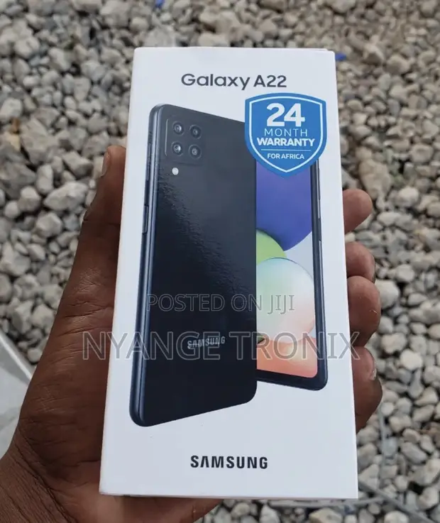New Samsung Galaxy A22 5G 128GB Black - 1
