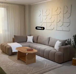 Classic L-Shaped Sofa for 5 People