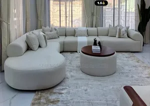 L-Shaped Sofa Set - Fibers & Spring