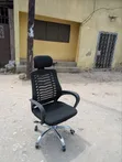 Used Office Chair with Pedestal Base - 2