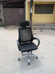 Used Office Chair with Pedestal Base - 4