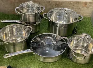 New Kaisa Villa Stainless Steel Cookware Set 6pc