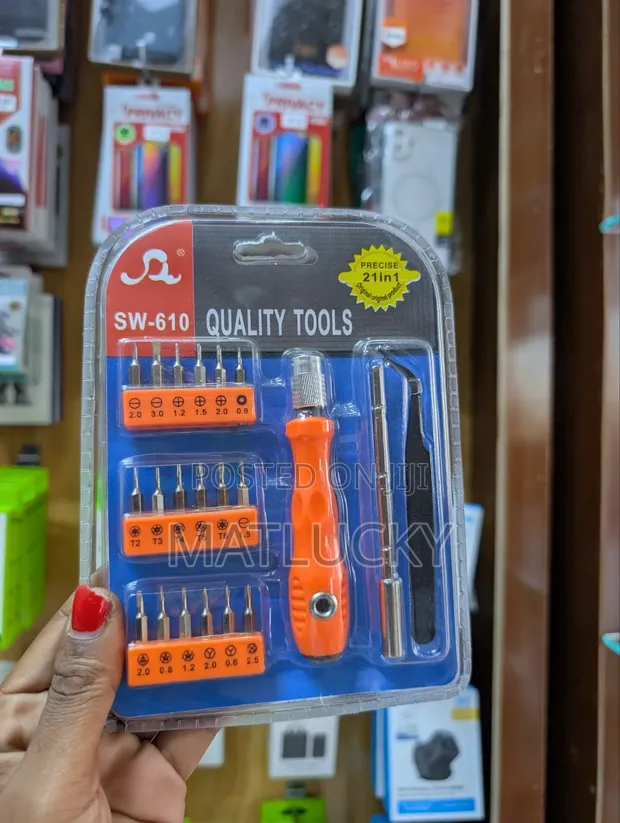 SW-610 Precision 21-in-1 Tool Kit - 1