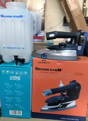 Silver Star Gravity Industrial Laundry Steam Iron 4L