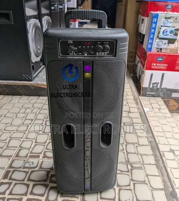 ZHY Portable Rechargeable Wireless Bluetooth Speaker with Mic - 1