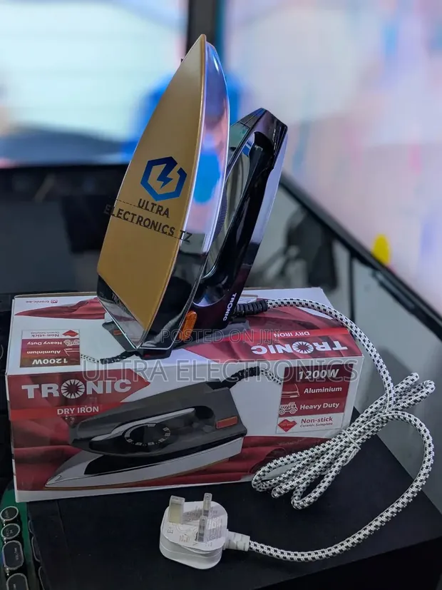 Original Tronic Non-Stick Dry Iron 1200W - 1