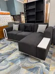 Brand New L-Shape Sofa - Luxury Grey & White - 1