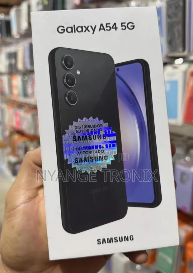 New Samsung Galaxy A54 5G 128GB Black - 1