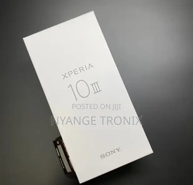 New Sony Xperia 10 III 128GB Black - 1