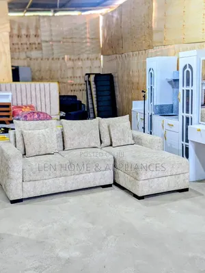 Luxury L-Shape Sofa - Grey