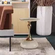 Unique Side Table - Black and White - 4