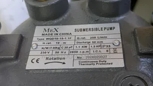 Mex Submersible Pump 1.5 HP