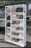 Wood-Mode Shoe Rack / Dressing Table - 2