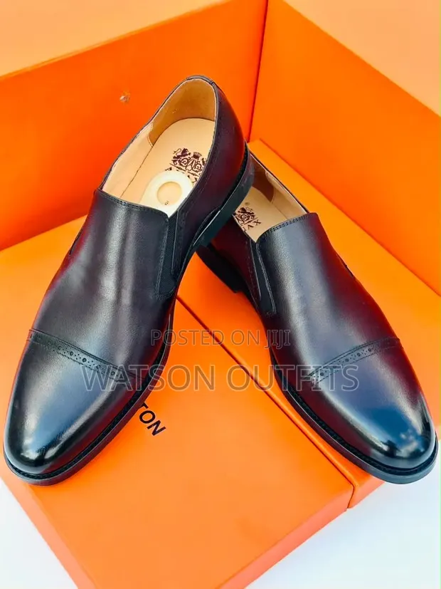 Anax Anavaa Kama Christian Louboutin Viatu vya Ngozi vya Wanaume - 1