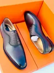 Anax Anavaa Kama Christian Louboutin Viatu vya Ngozi vya Wanaume - 2
