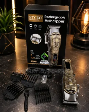 ETCEO Professional Rechargeable Hair Clipper Set