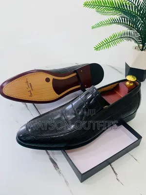 Viatu vya Paul Smith vya Ngozi vya Kiume vya Kiasili