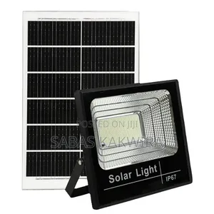 200W Flood Solar Light with Remote Control