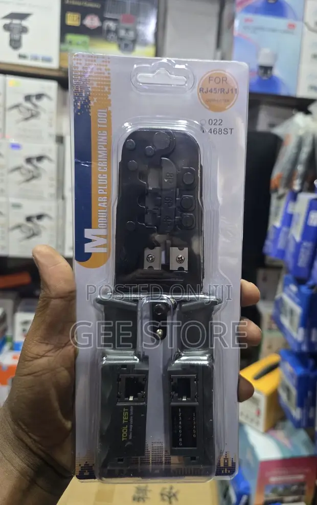 3-in-1 Modular Plug Crimping Tool (RJ45/RJ11) - 1