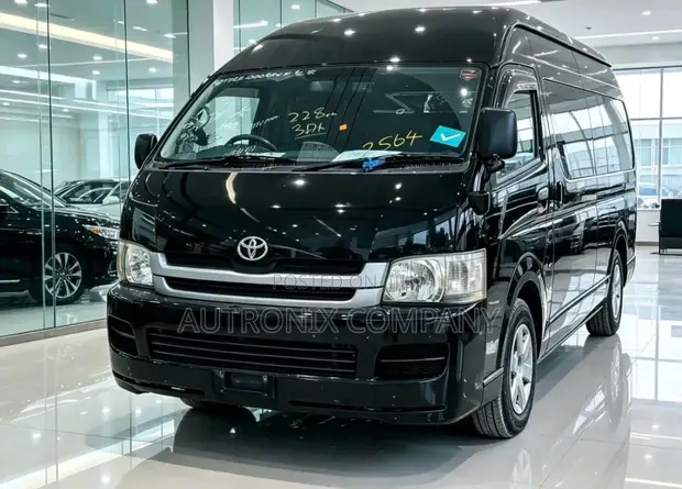 Toyota Hiace Quantum 2007 Black - 1