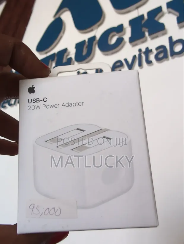 20W USB-C Power Adapter with Folding Pins - 1