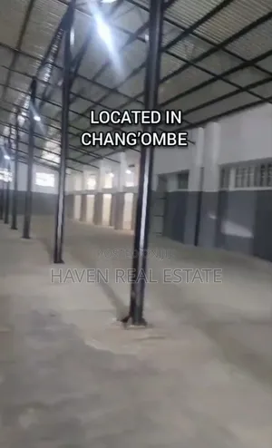 5000sqm Warehouse for Rent in Chang'ombe