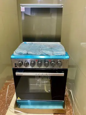 Jiko la Hisense 60x60cm la Gesi na Oven ya Umeme (HF631GEES)