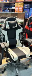 Devoko Ergonomic Gaming Chair - Black/White - 2
