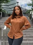 Classic Satin Blouses - 4