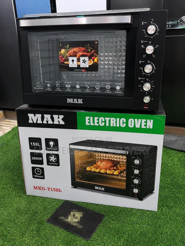 MAK 150L Extra-Large Electric Oven - 1