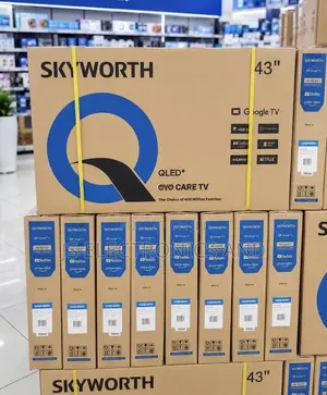 Skyworth 43-Inch QLED Google Smart TV