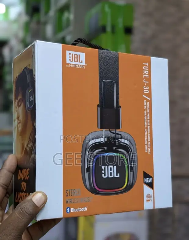 JBL Ture J-30 Wireless In-Ear Headphones - Mpya Kabisa - 1