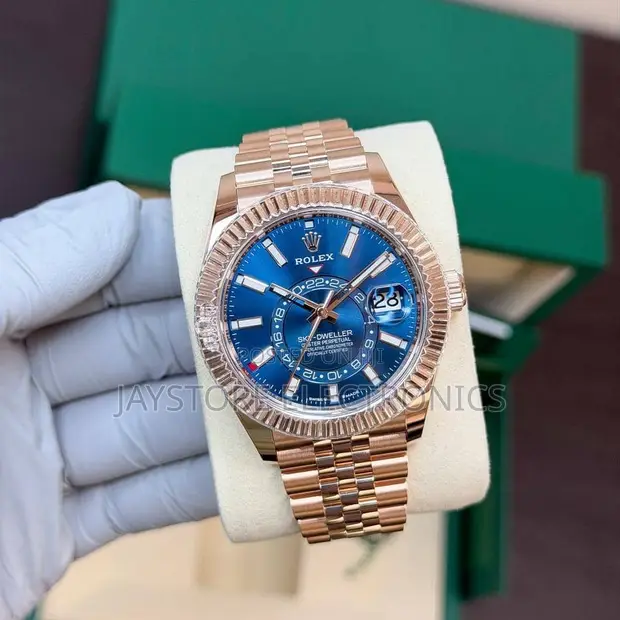 Rolex Sky-Dweller Rose Gold Mechanical Watch - 1