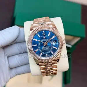 Rolex Sky-Dweller Rose Gold Mechanical Watch