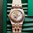 Rolex Land Dweller Rose Gold Mechanical Watch - 3