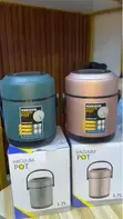 Chombo cha Vacuum cha Chuma cha Kutolea Nje cha Tabaka 3 (1.7L) - 4