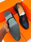 Anax Men's Leather Moccasins - 2