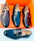 Classic Anax Black Leather Shoes - 3
