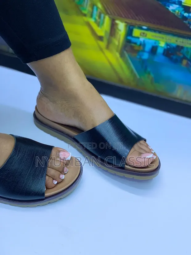 Original Meibalun Leather Sandals - 1