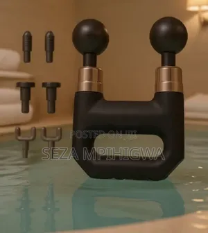 Rechargeable Massage Gun with 4 Heads