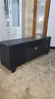 Wood-Mode White TV Stand - 2