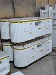 Skyline Furniture TV Stand with 4 Drawers - 2