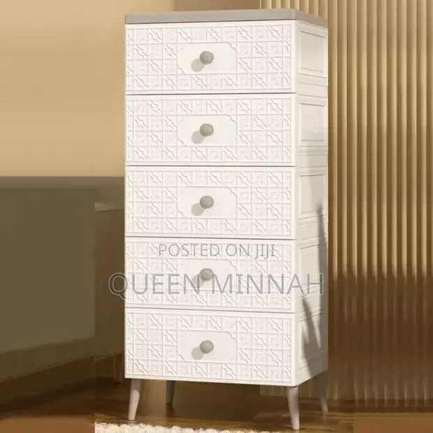 GE Multi-Layer Plastic Storage Cabinet - 1