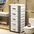 5-Tier Vertical Storage Cabinet - Modern Design - 2