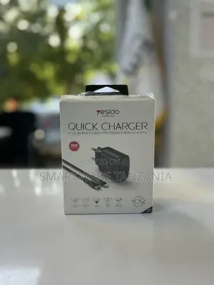 Yesido 30W Dual USB Quick Charger with PPS & Cables