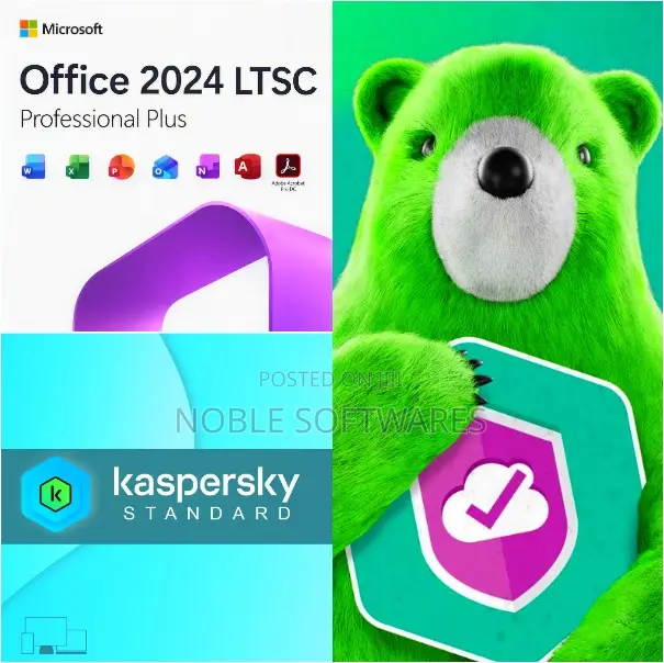 Microsoft Office 2024 Pro Plus + Kaspersky Standard 2026 - 1