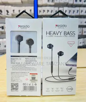 Yesido YH48 Earphones za Heavy Bass, USB-L, Aluminium Alloy