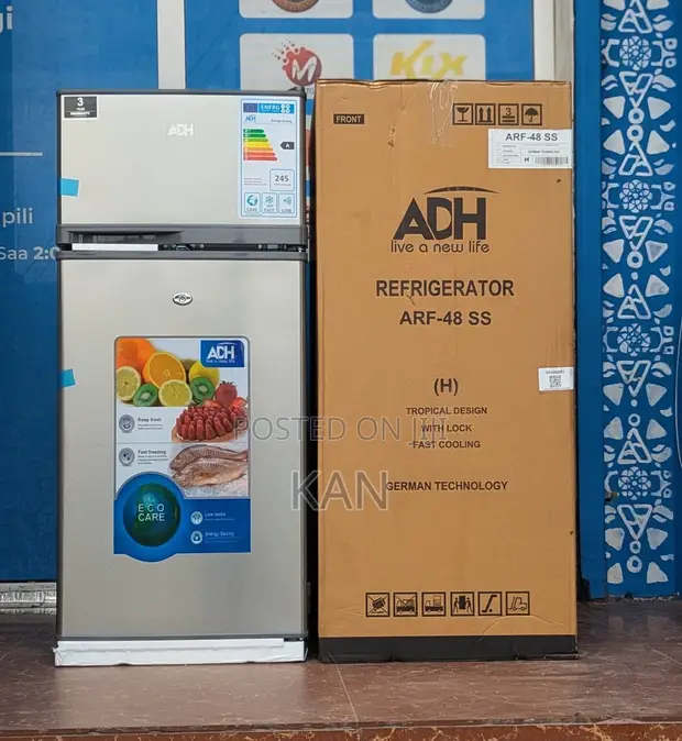 ADH Refrigerator 108L Double Door - 1
