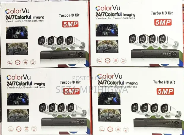 Complete 4-Camera CCTV Set (Brand New) - 1